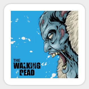 the winter war zombie Sticker